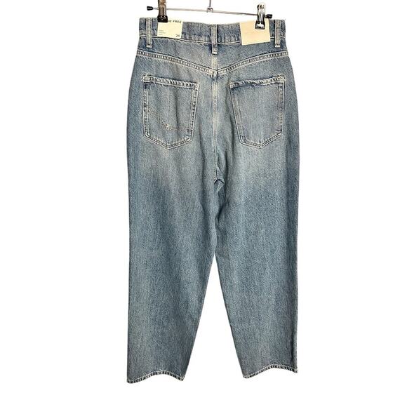 NWT Free People We The Free Cora Long Rise Slouchy Jeans Size 26 Baggy - Picture 10 of 11